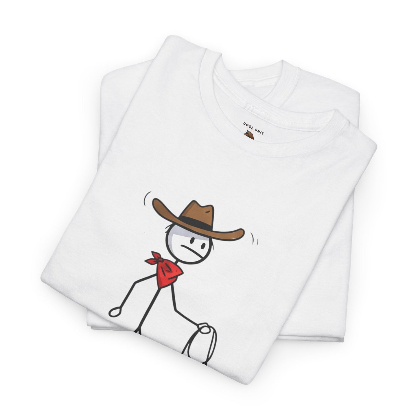 Unisex Heavy Cotton Tee Cowboy Sticky
