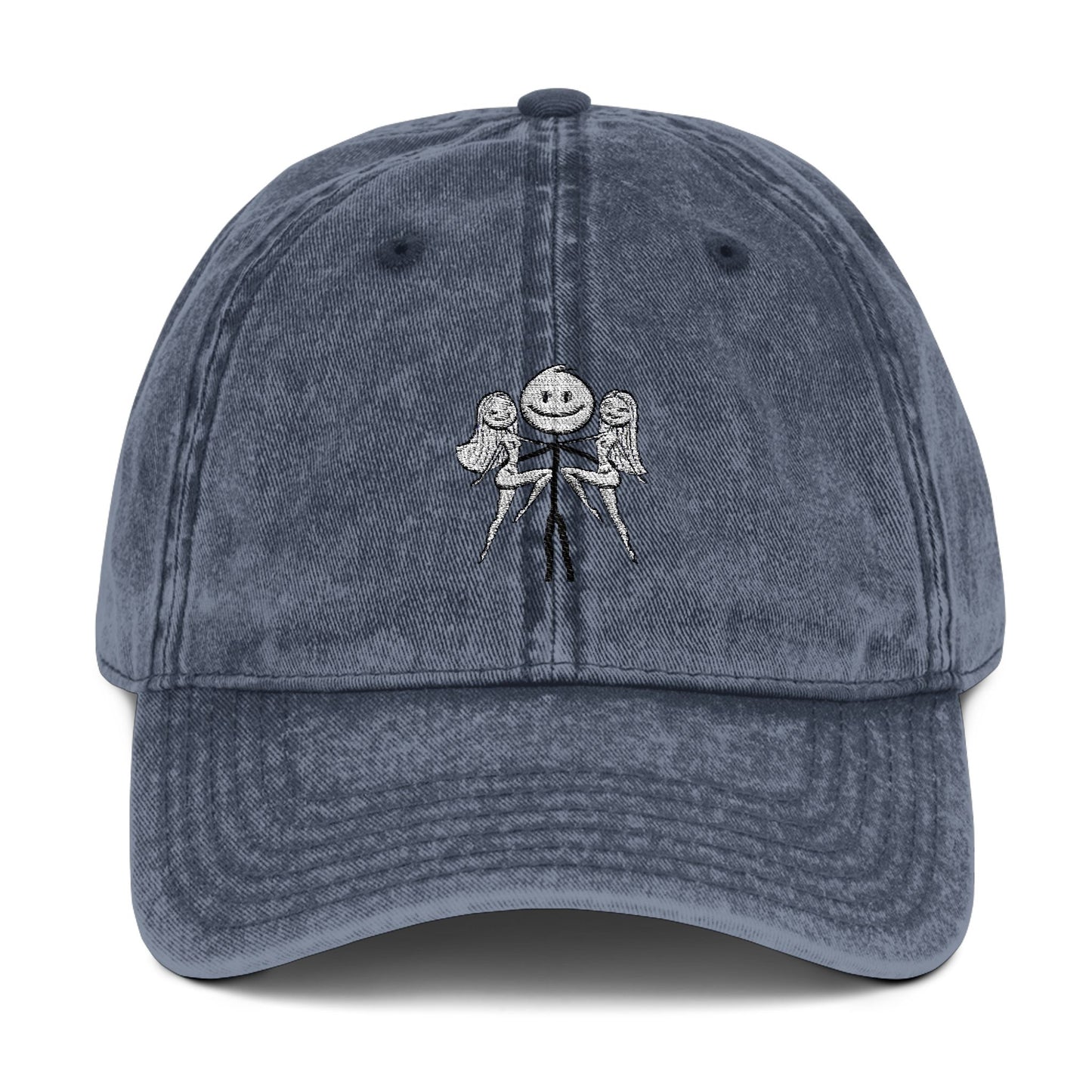 Vintage Cap with Embroidered Design - Trendy Sun Hat for Casual Style