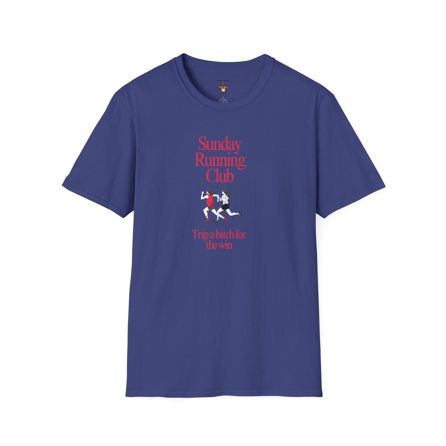 Sunday Running Club T-Shirt - Soft style Humorous Tee for Running Enthusiasts