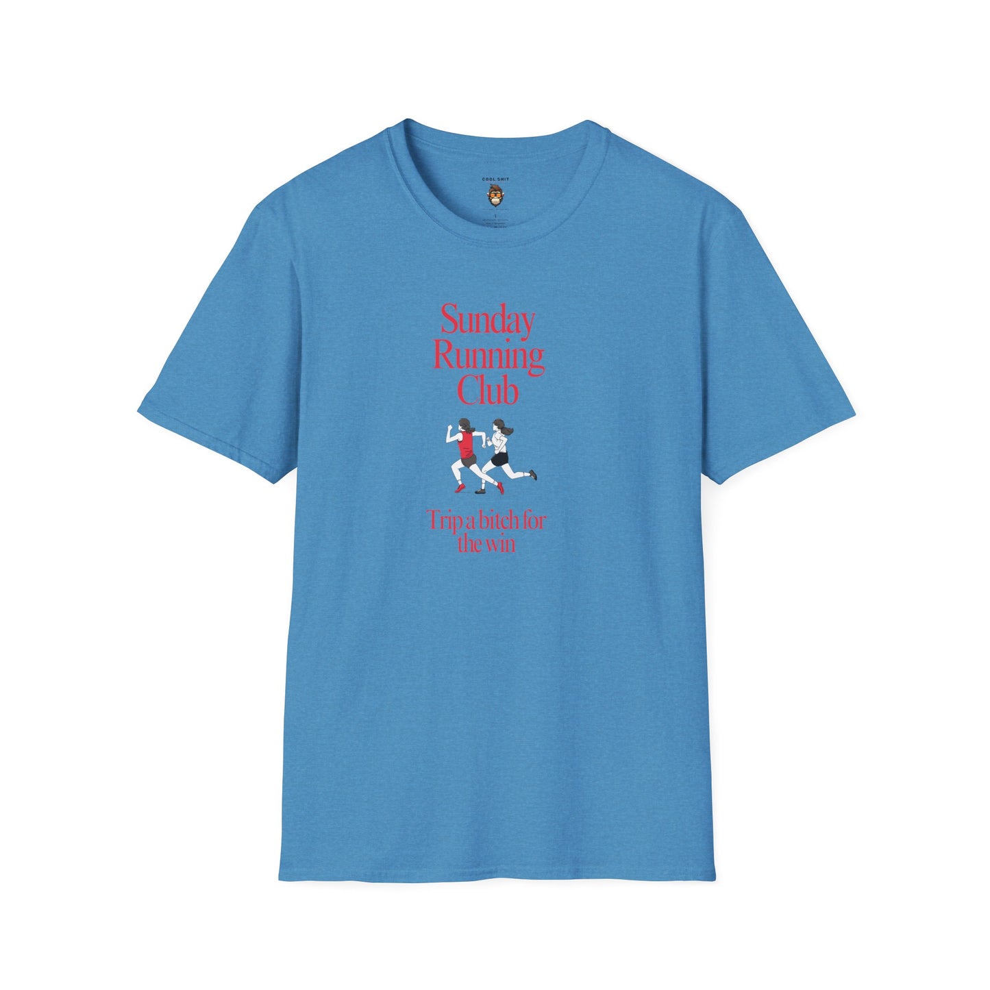 Sunday Running Club T-Shirt - Soft style Humorous Tee for Running Enthusiasts