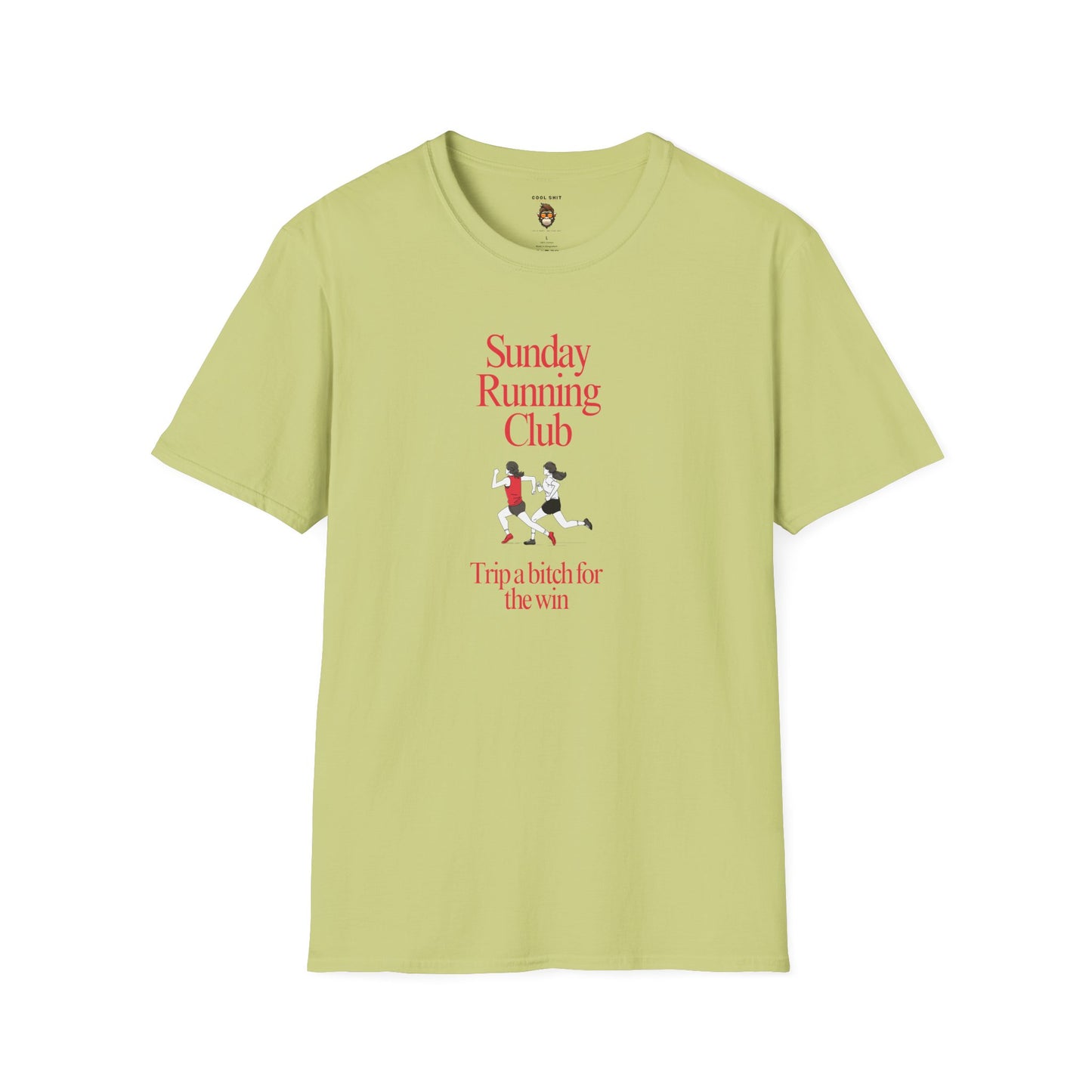 Sunday Running Club T-Shirt - Soft style Humorous Tee for Running Enthusiasts