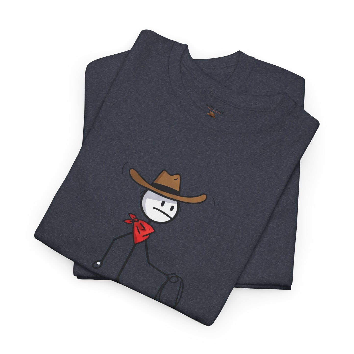 Unisex Heavy Cotton Tee Cowboy Sticky