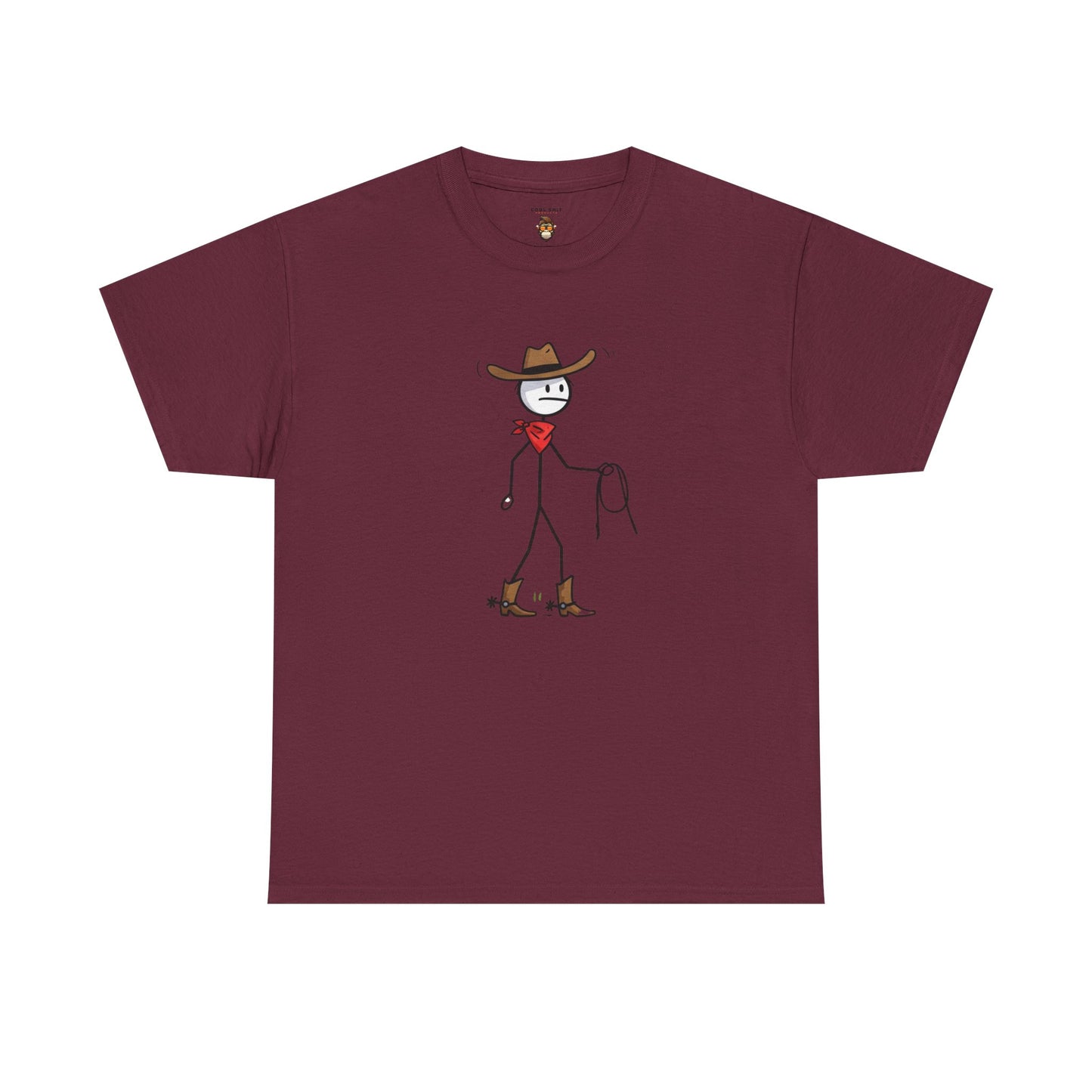 Unisex Heavy Cotton Tee Cowboy Sticky