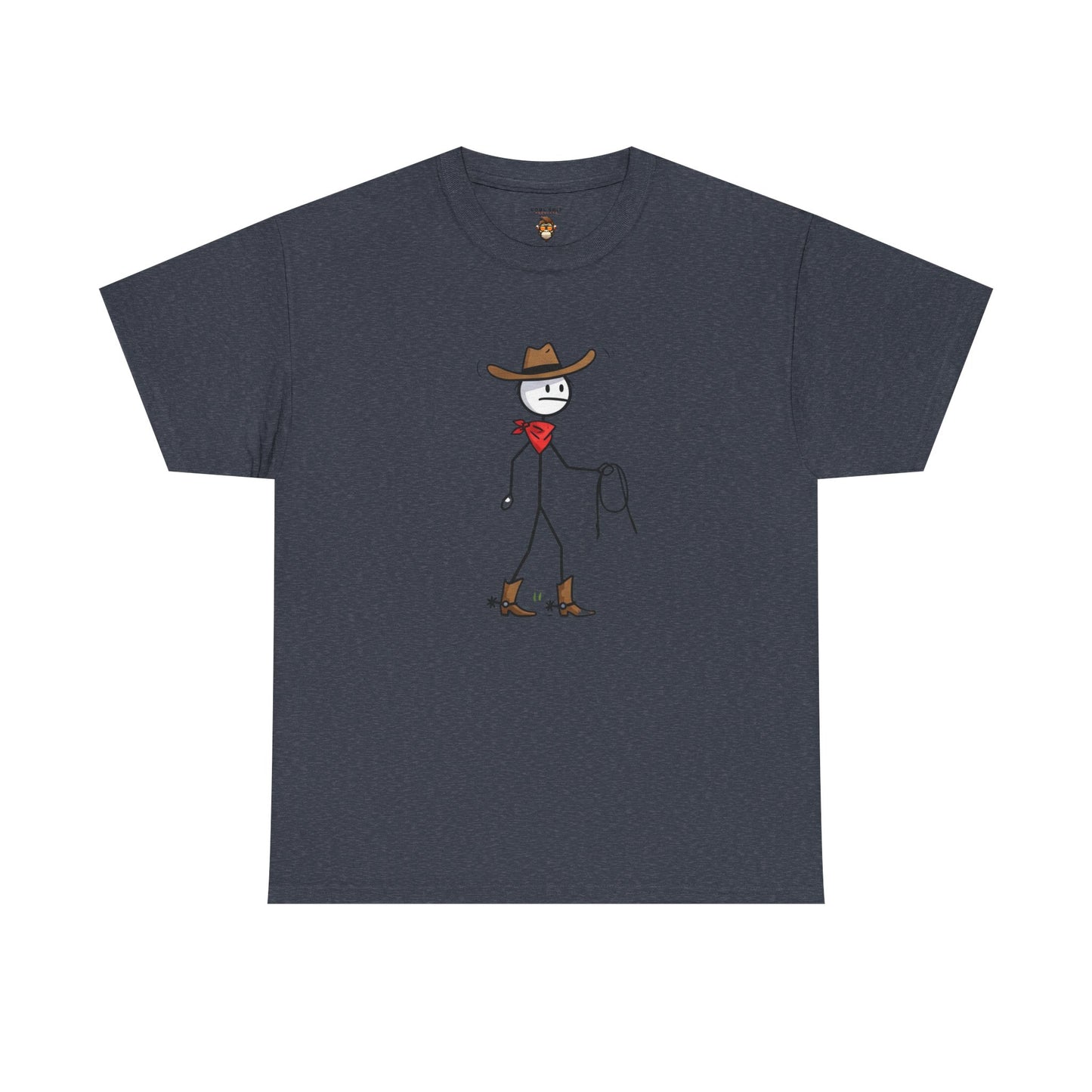Unisex Heavy Cotton Tee Cowboy Sticky