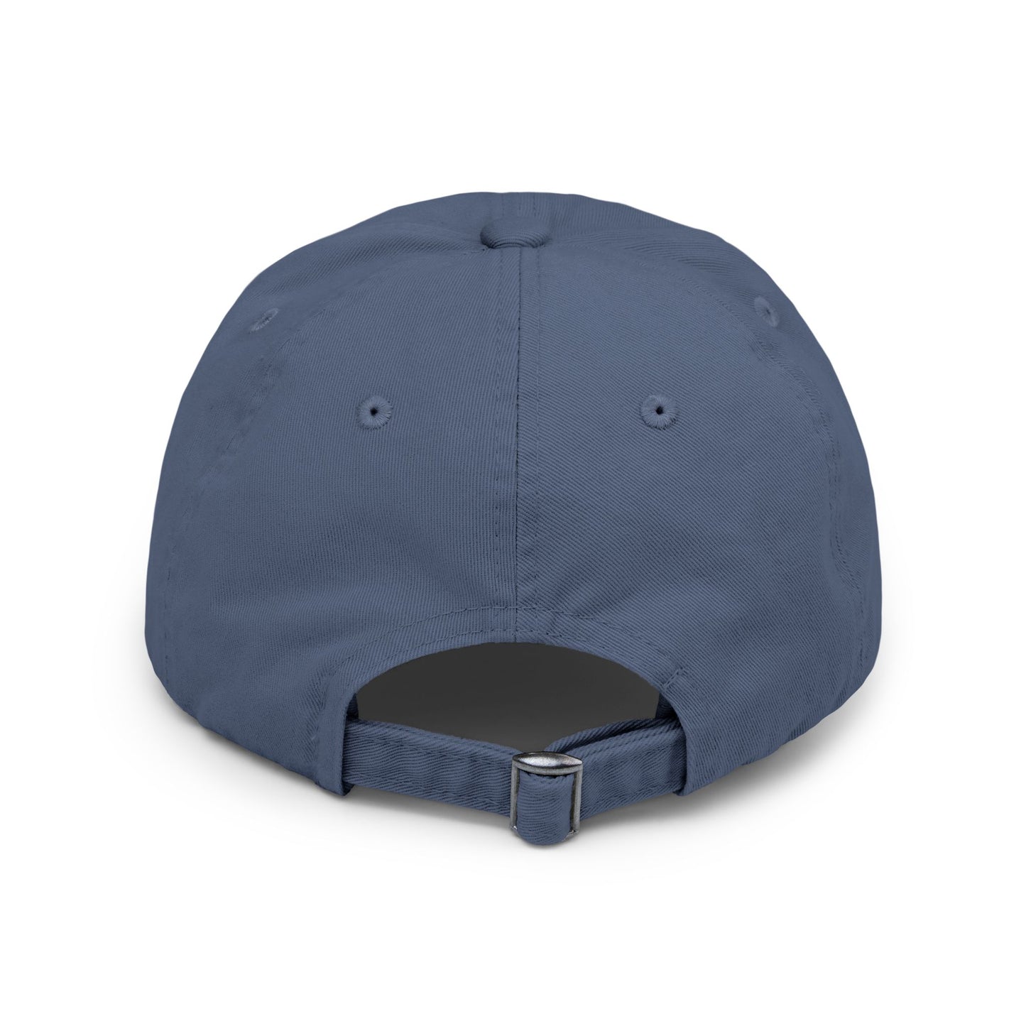 Unisex Distressed Cap - Vintage Motorcycle Design