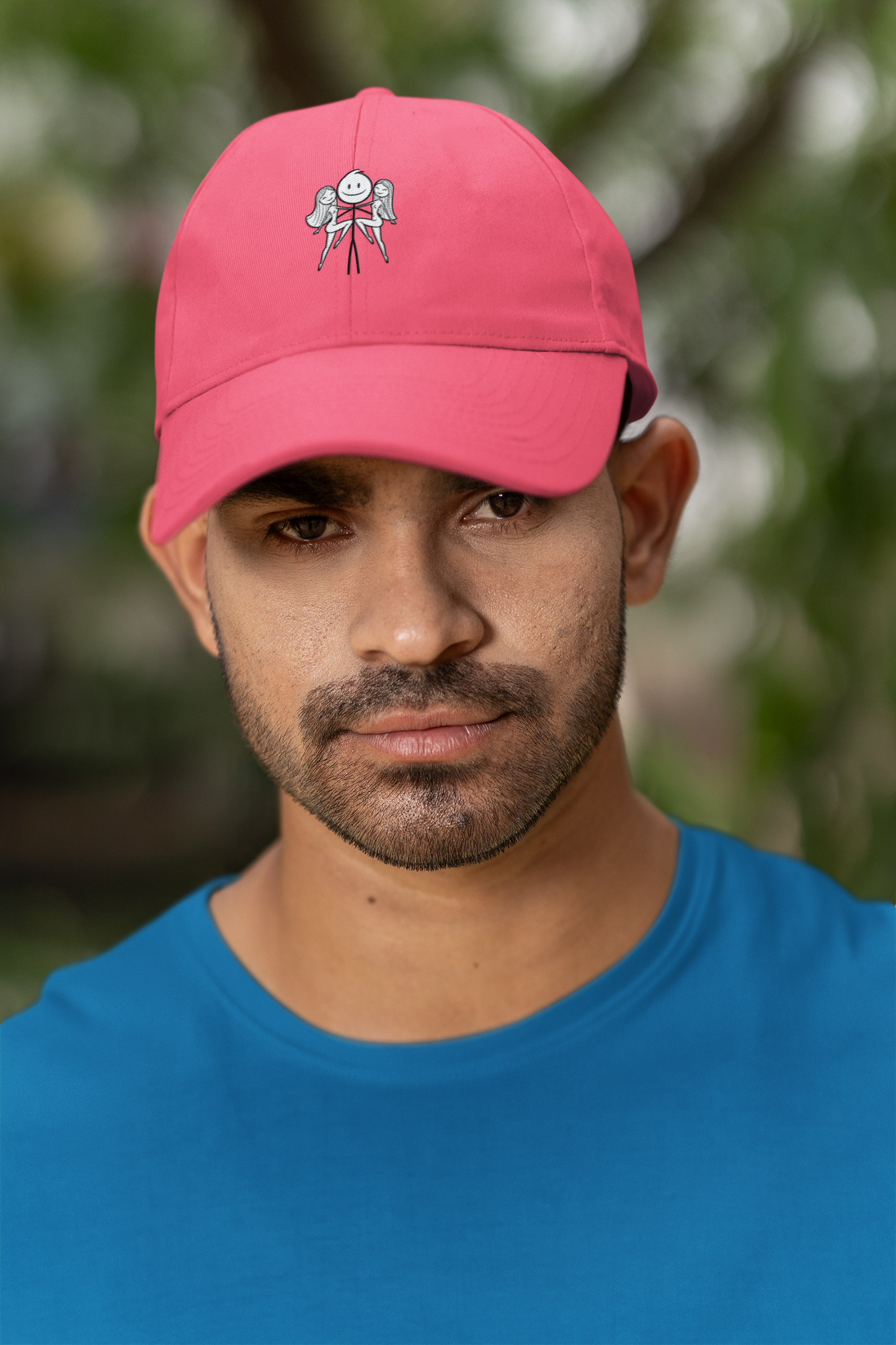 Vintage Cap with Embroidered Design - Trendy Sun Hat for Casual Style
